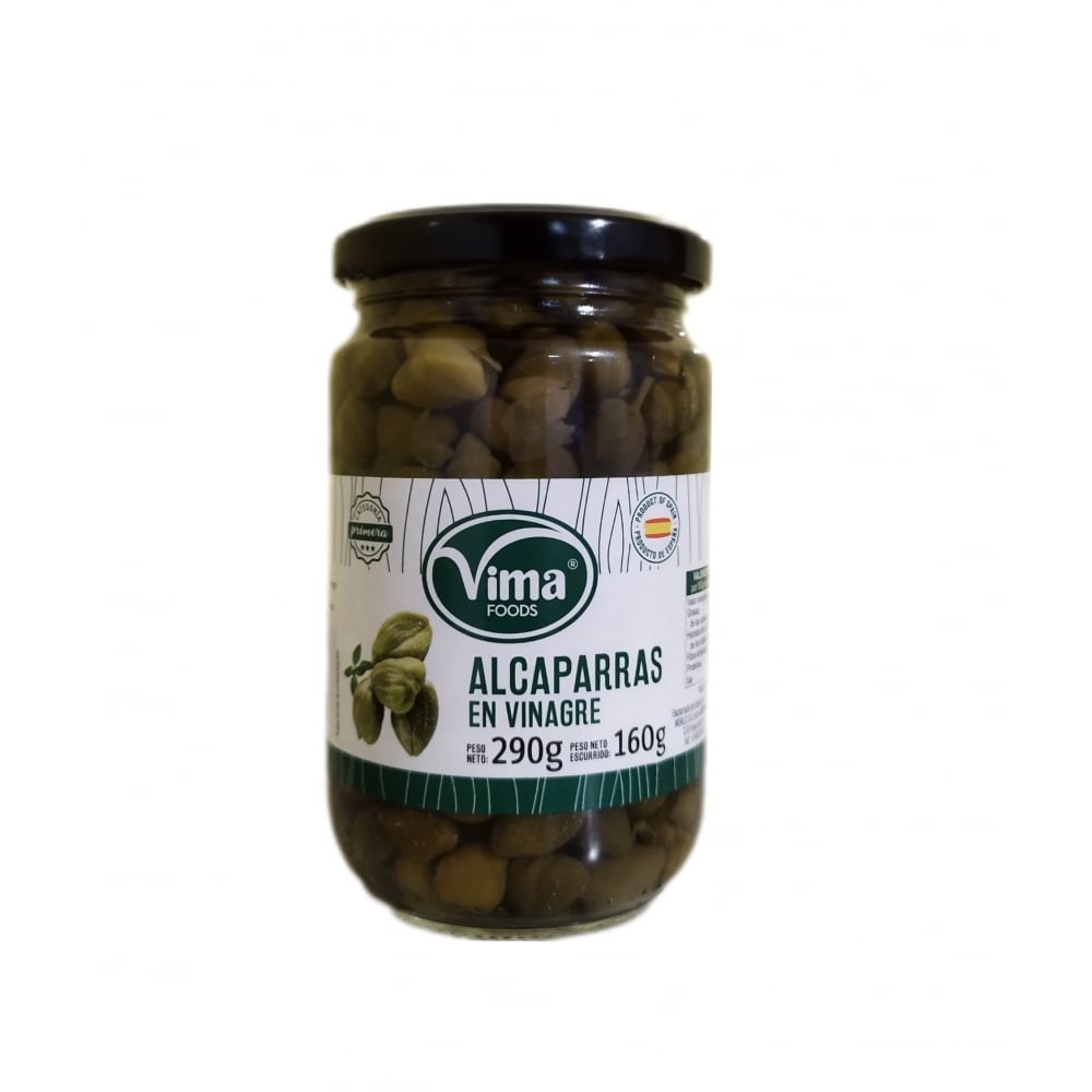 Alcaparras en vinagre Vima Foods (290 g) Unisource Solutions